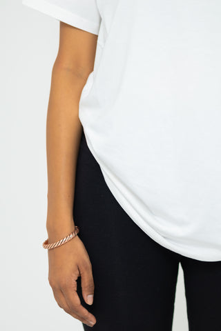 RAJJU Magnetic Copper Bracelet (twisted chain style)