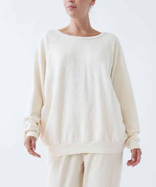 EMBRACE Garment Dye French Terry Oversized Pullover
