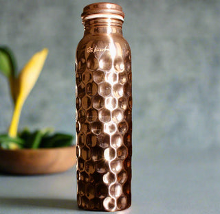Aarya Copper Bottle (gold)