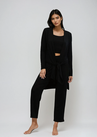 KOSHA Bamboo Long Open Cardigan