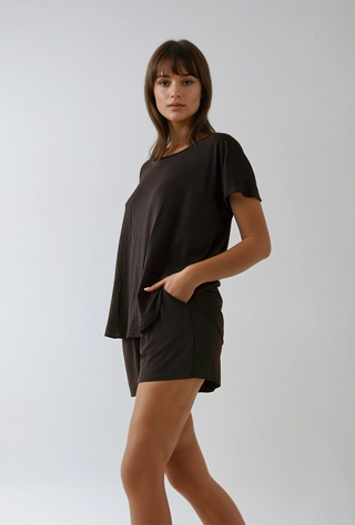 SLATHA - Bamboo Lounge Shorts Set