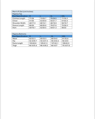 Shavasana Men's Bamboo PJs