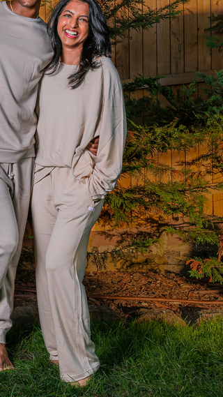 Serenity Bamboo French Terry Pullover Set