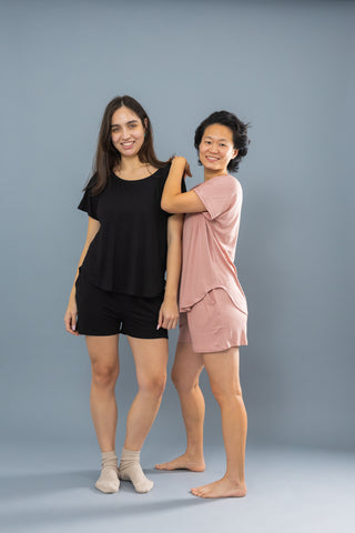 SLATHA - Bamboo Lounge Shorts Set